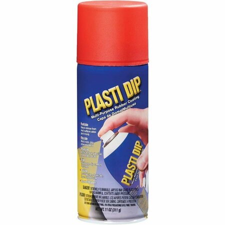 PERFORMIX Plasti Dip Red 11 Oz. Aerosol Rubber Coating Rubber Coating Spray Paint 11201-6